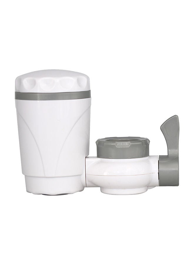 Faucet Water Filter With Activated Carbon Silver 14.5cm