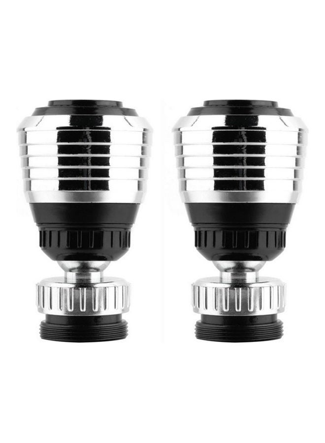 2-Piece Faucet Bubbler Silver