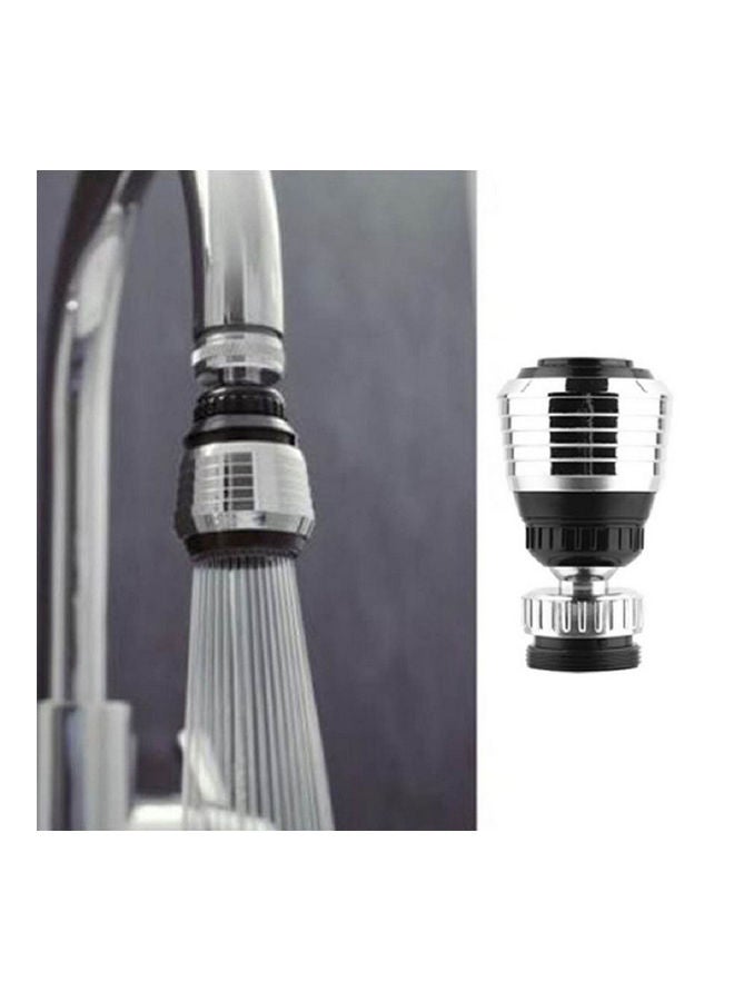 2-Piece Faucet Bubbler Silver