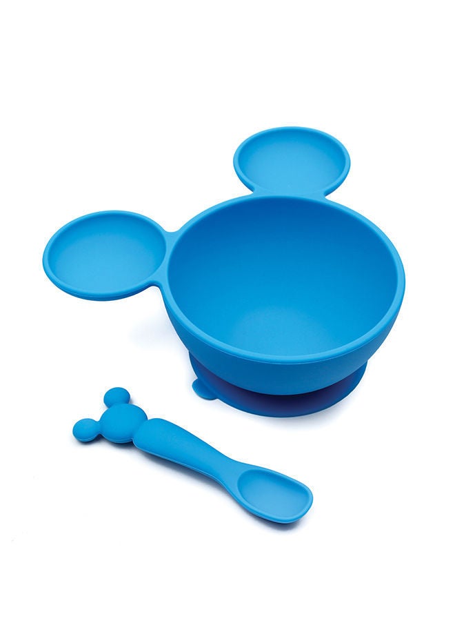 Mickey Mouse Blue First Feeding Set