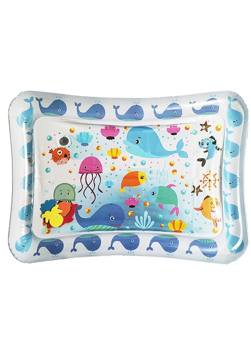 Time Water Mat Infant Toy Indoor Floor Inflatable Newborn Boys and Girls of 3 6 9 12 Months Fun Activity Center Toys Baby Early Development Centers