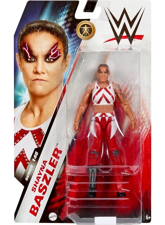 Mattel WWE Action Figure, 6-inch Collectible Shayna Baszler with 10 Articulation Points & Life-Like Look