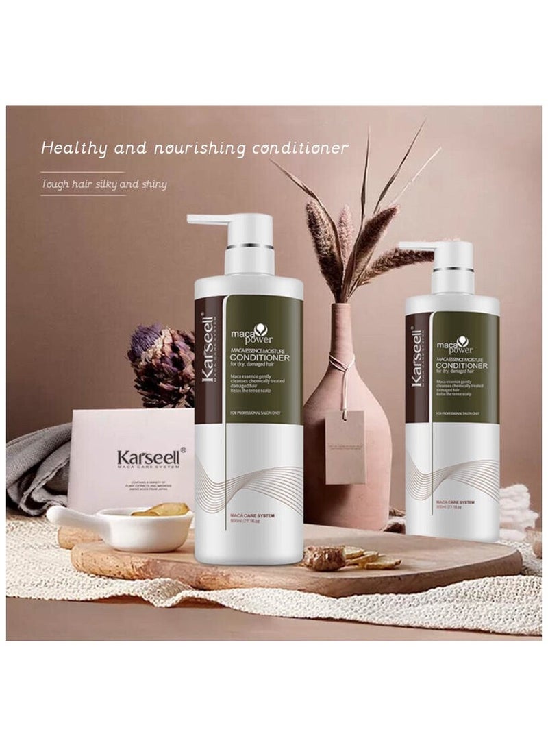 Hair Conditioner Karseell Argan Oil Organic Deep Conditioning Treatment Cream For Dry Damaged Coloured Hair 500 ml