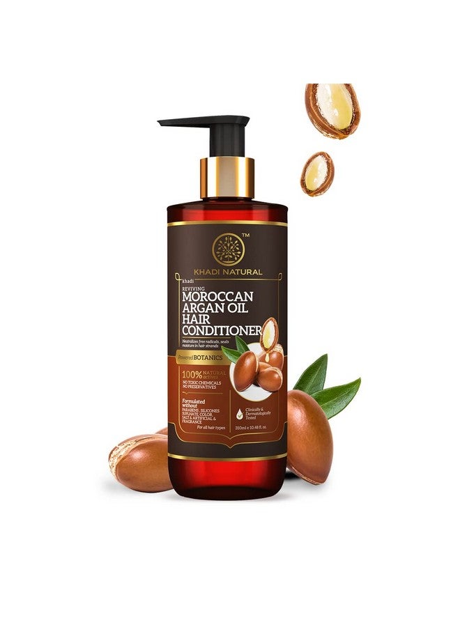 Powered Botanics Moroccan Argan Oil Hair Conditioner|Superior Hair Care| Naturally Shiny Hair| Suitable For All Hair Types| 310 Ml