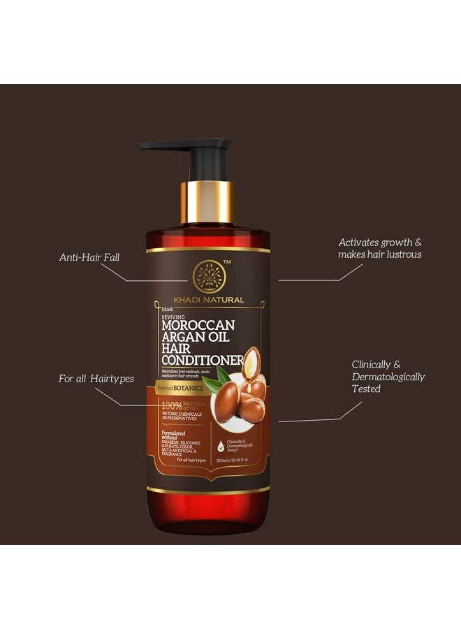 Powered Botanics Moroccan Argan Oil Hair Conditioner|Superior Hair Care| Naturally Shiny Hair| Suitable For All Hair Types| 310 Ml