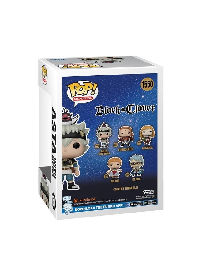 Funko Pop! Animation: Black Clover - Asta with Nero