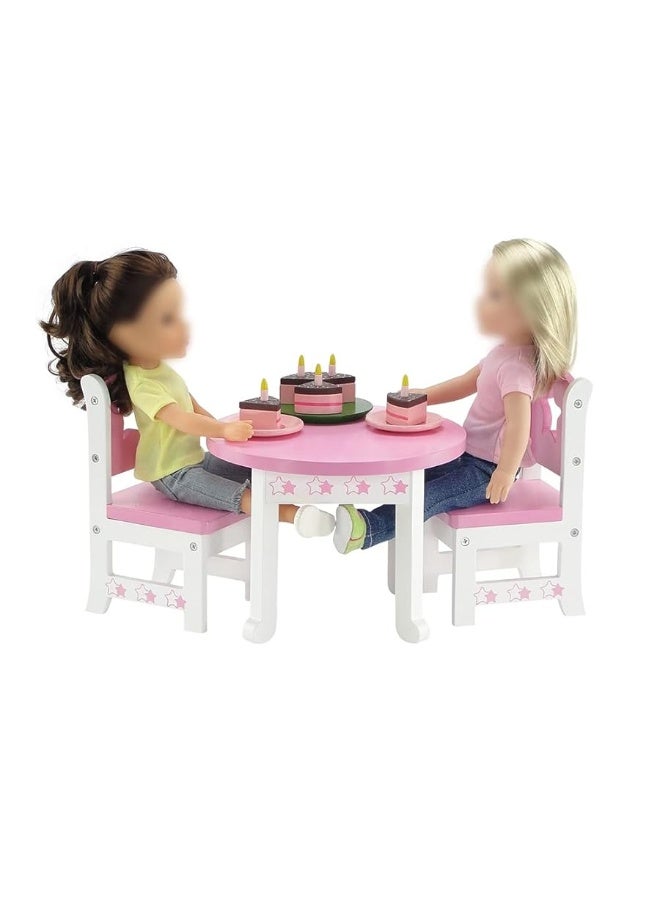 14 Inch Doll Furniture Accessories | Lovely Pink and White 14.5