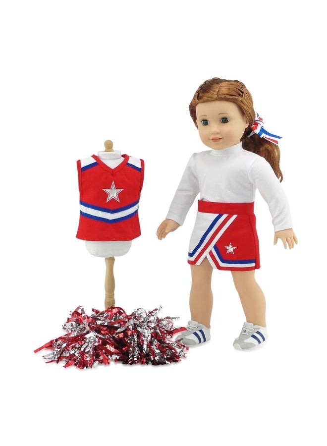 Emily Rose 18 Inch Doll Clothes & Accessories | 7 PC USA 18