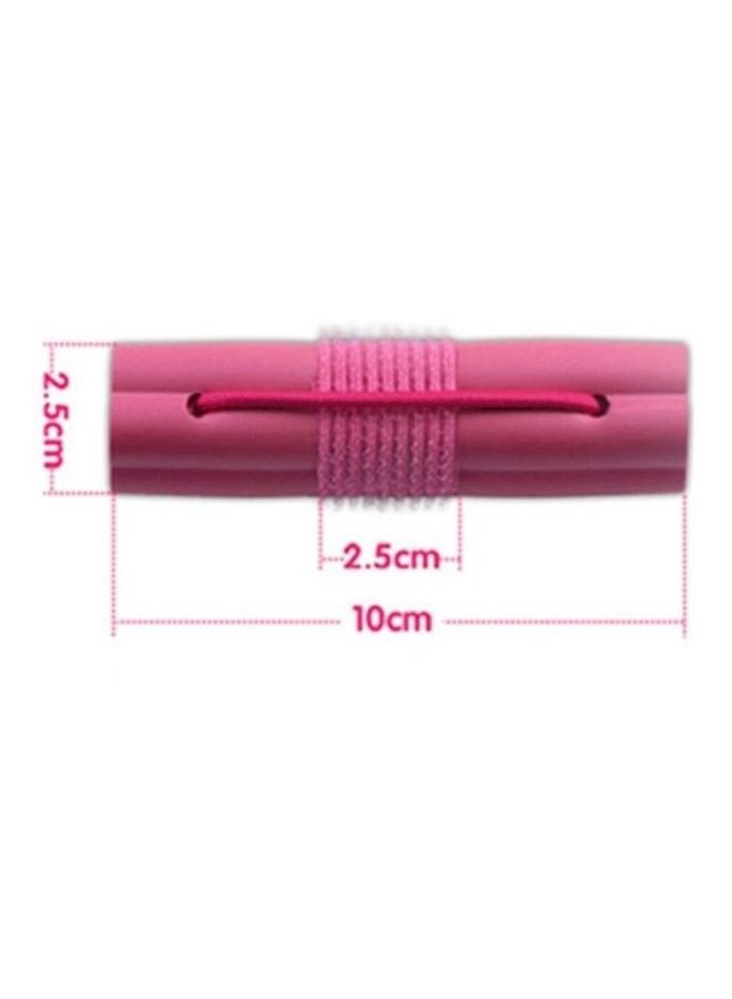 6-Piece Foam Sponge Hair Roller Set Pink