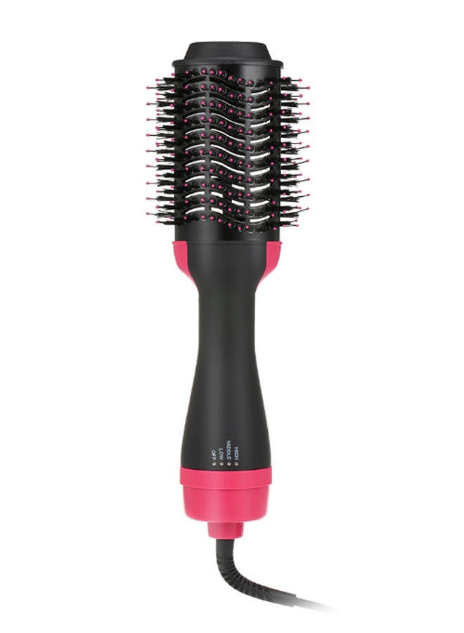 Multifunctional Hair Volumizer Hot Roller Black/Pink 39 x 11cm