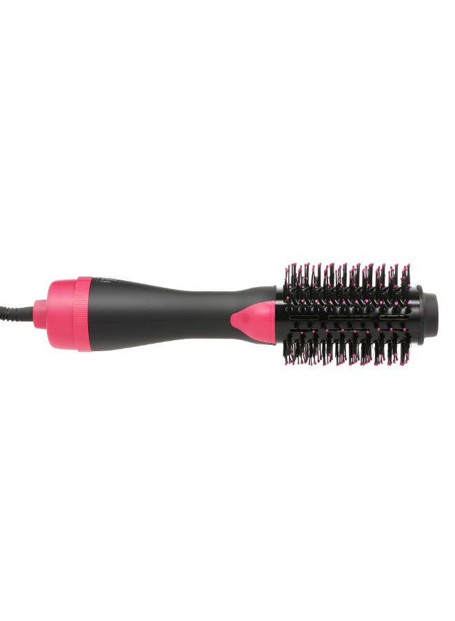 Multifunctional Hair Volumizer Hot Roller Black/Pink 39 x 11cm