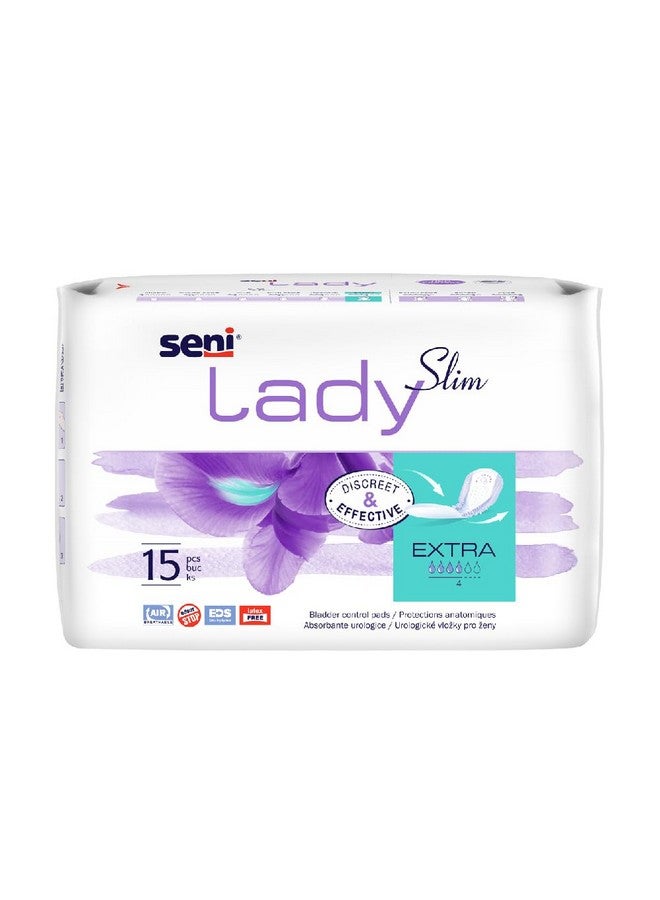 Lady Bladder Control Pads Extra 15Pcs