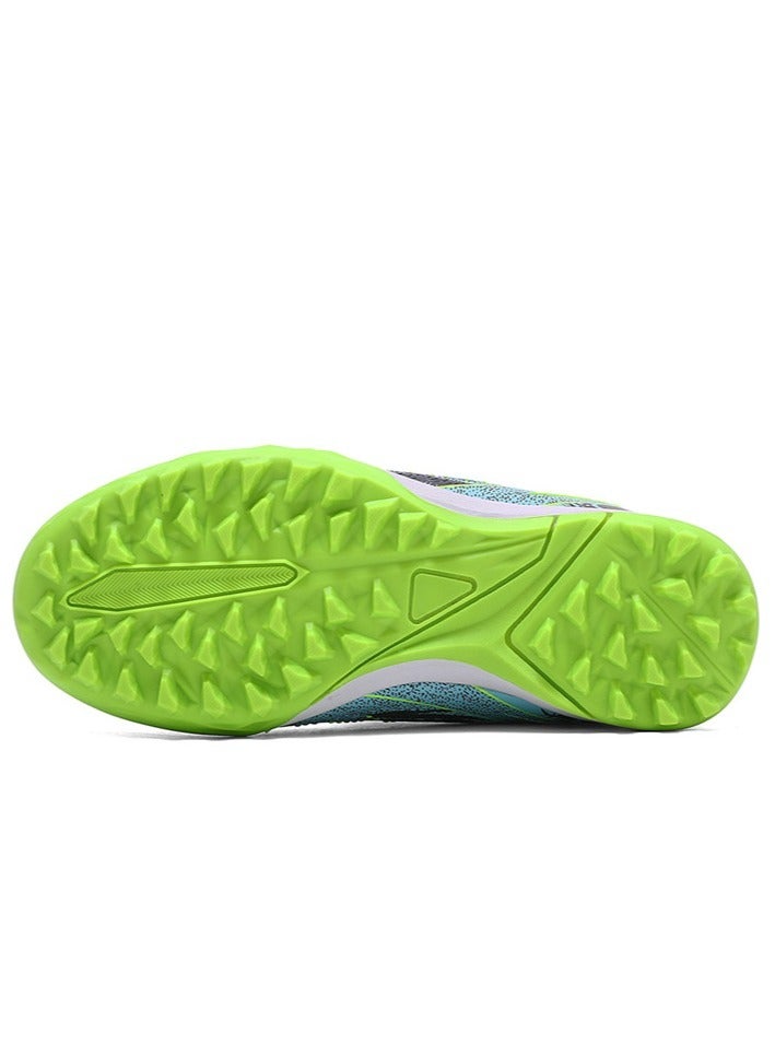 Velcro Football Shoes For Running Tracks And Lawns, Training Shoes For Feenage Foys And Firls With Broken Nails, Low-Top Breathable Sports Shoes