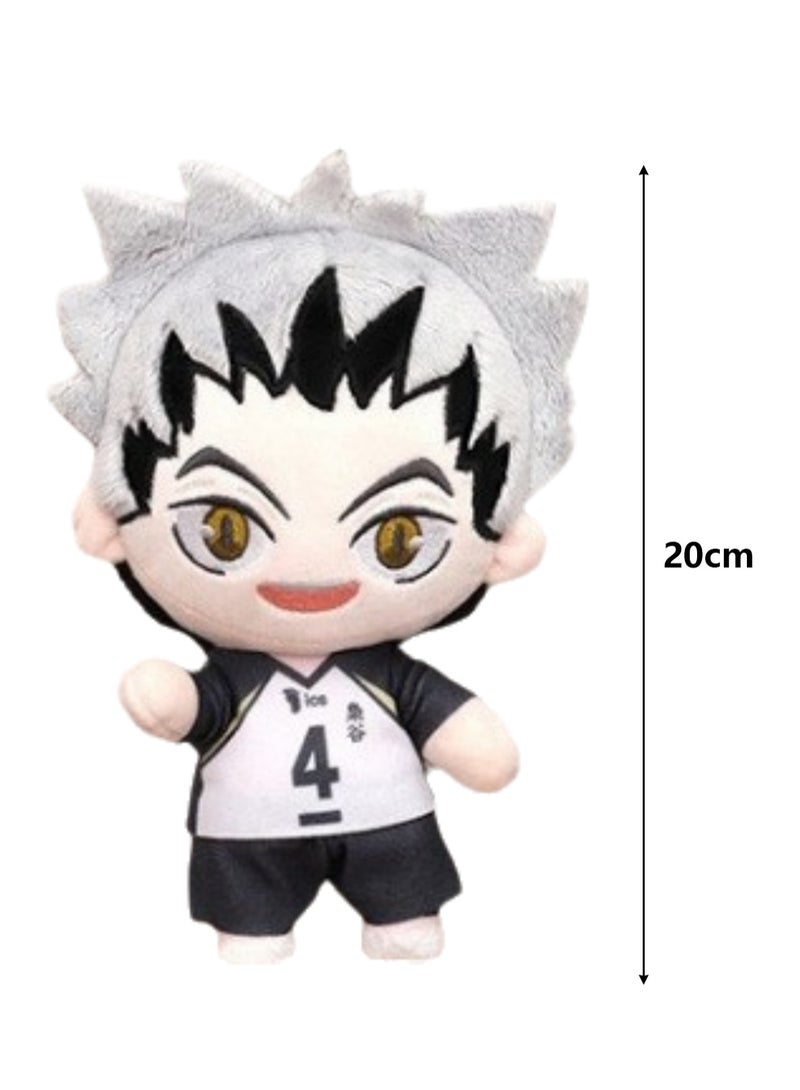 Volleyball Boy Plush Toy Doll Plush Doll (Black and White Clothes No. 4)