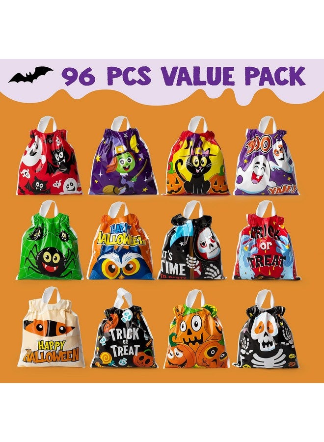 96 Halloween Drawstring Treat Bags 6