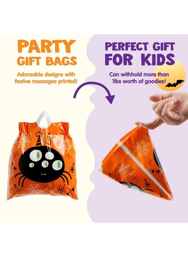 108 Pcs Halloween Drawstring Treat Bags With 9 Character Designs, Mini Halloween Goodie Gift Bags, Trick Or Treat Candy Bags For Halloween Party Favor