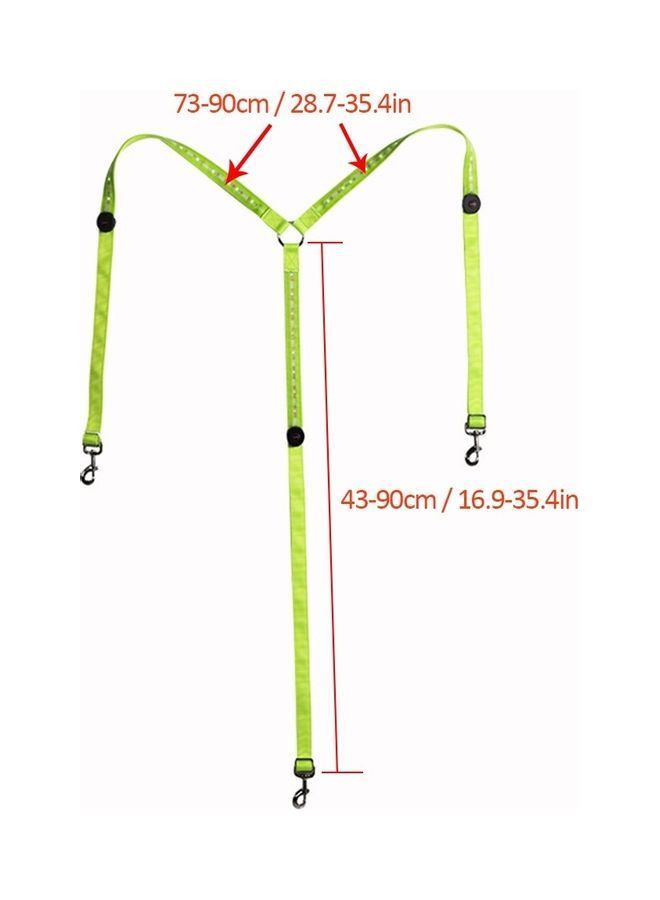 High Visibility LED Horse Breastplate Collar