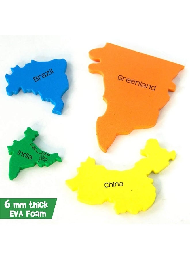 Imagimake Mapology World Map Puzzle | Educational Toys for Kids 5-7 | Puzzles for Kids Ages 4-8 | Map of The World | 6 Year Old Boy Gifts & Girl Gifts