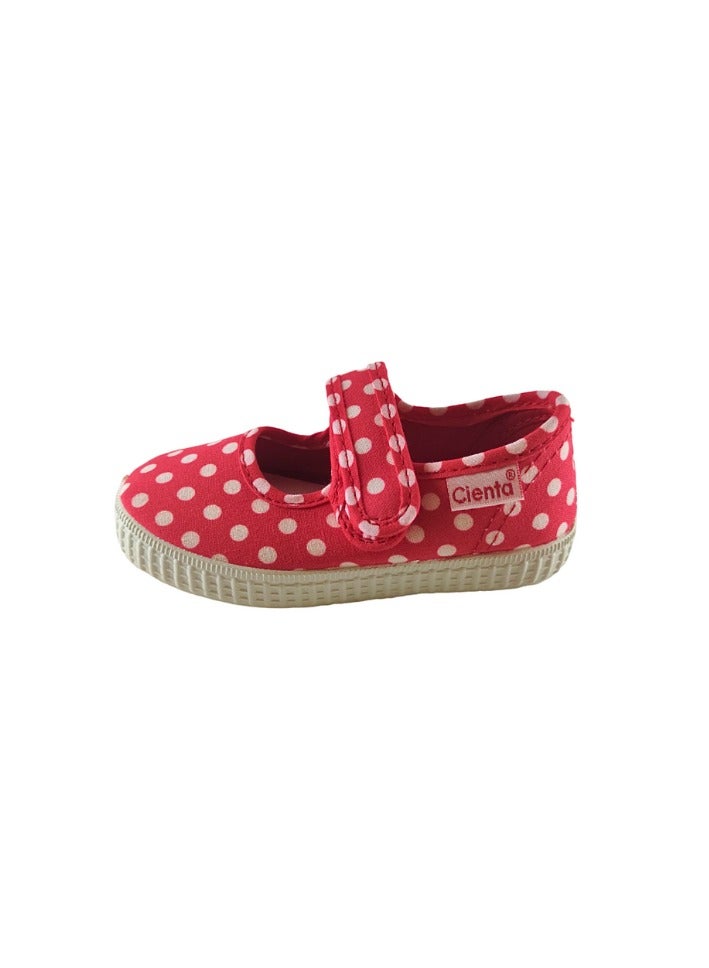 Pikkaboo Ceinta Rojo Polka Dots Kids Shoes