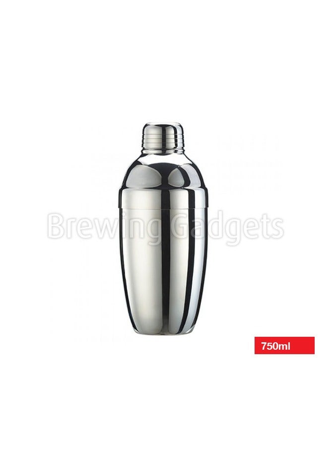 Stainless Steel Cocktail Shaker, 750ml