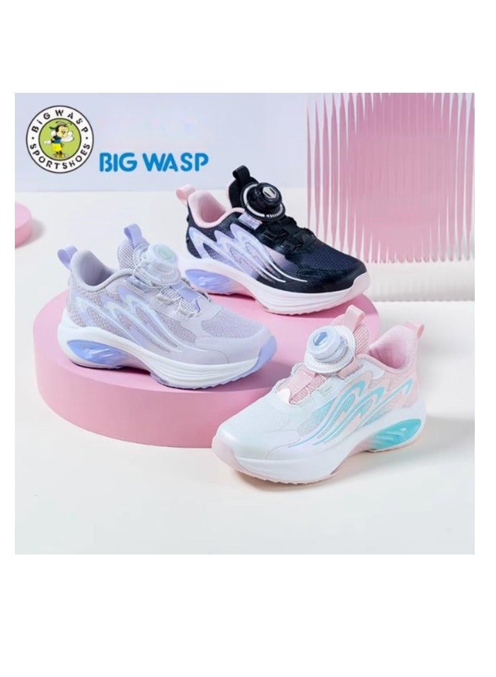 Children's Breathable Mesh Shock-Absorbing Running Shoes