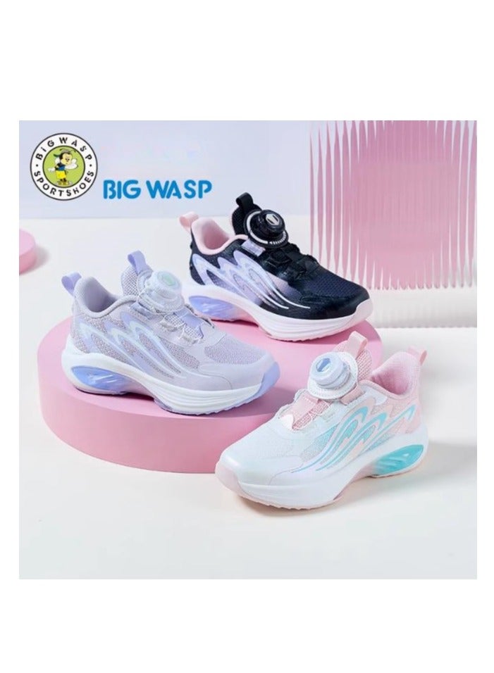 Children's Breathable Mesh Shock-Absorbing Running Shoes