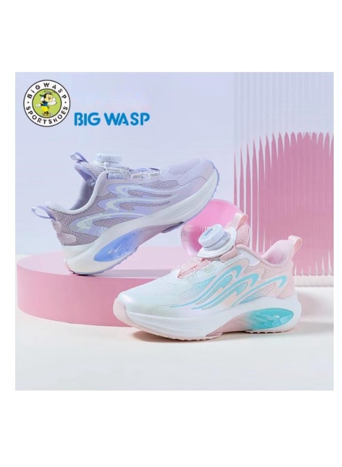 Children's Breathable Mesh Shock-Absorbing Running Shoes