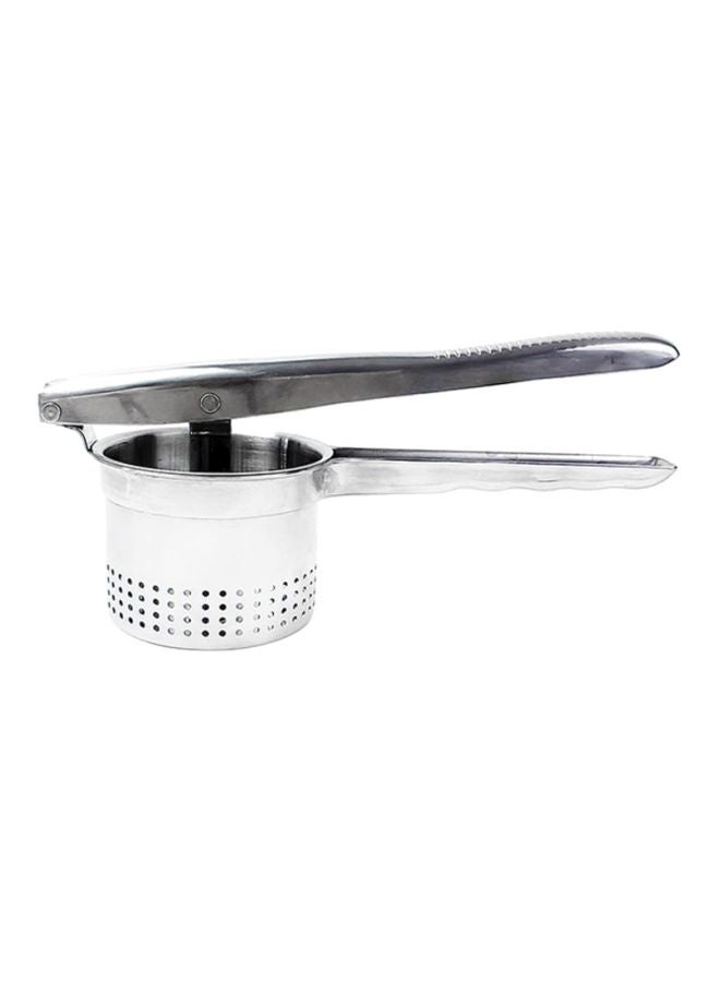 Stainless Steel Potato Press Masher Silver