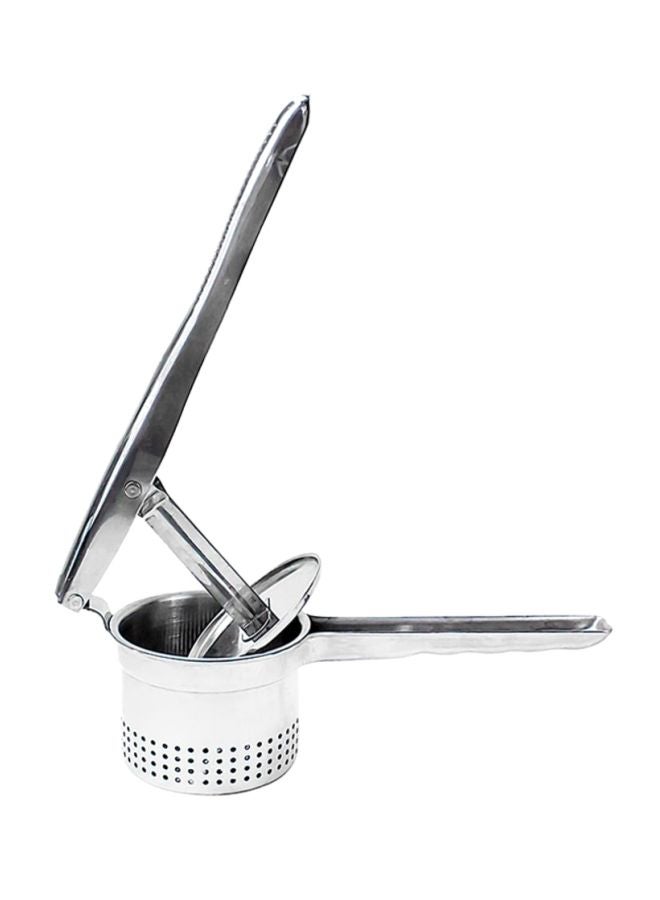 Stainless Steel Potato Press Masher Silver