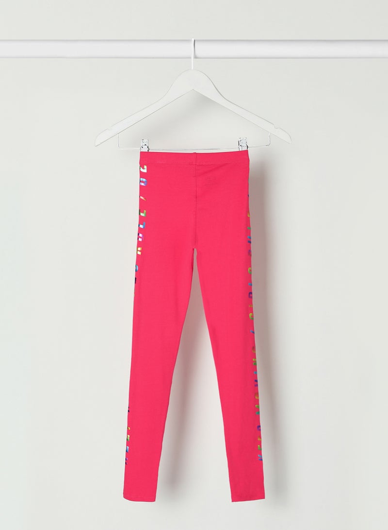 Casual Stylish Leggings Pink