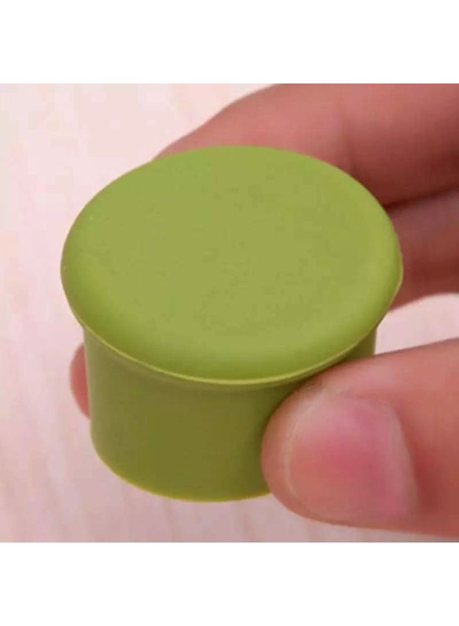 Red Wine Beer Beverage Bottle Cap Green 3.5x2.8x3.1cm
