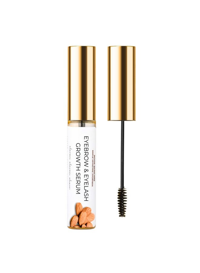 Eyebrow & Eyelash Growth Serum/Oil - Organic, Brow & Lash Boosting Enhancer For Thick Eyebrows And Eyelashes - Castor Oil, For Women Fast & Rapid Volume With Applicator