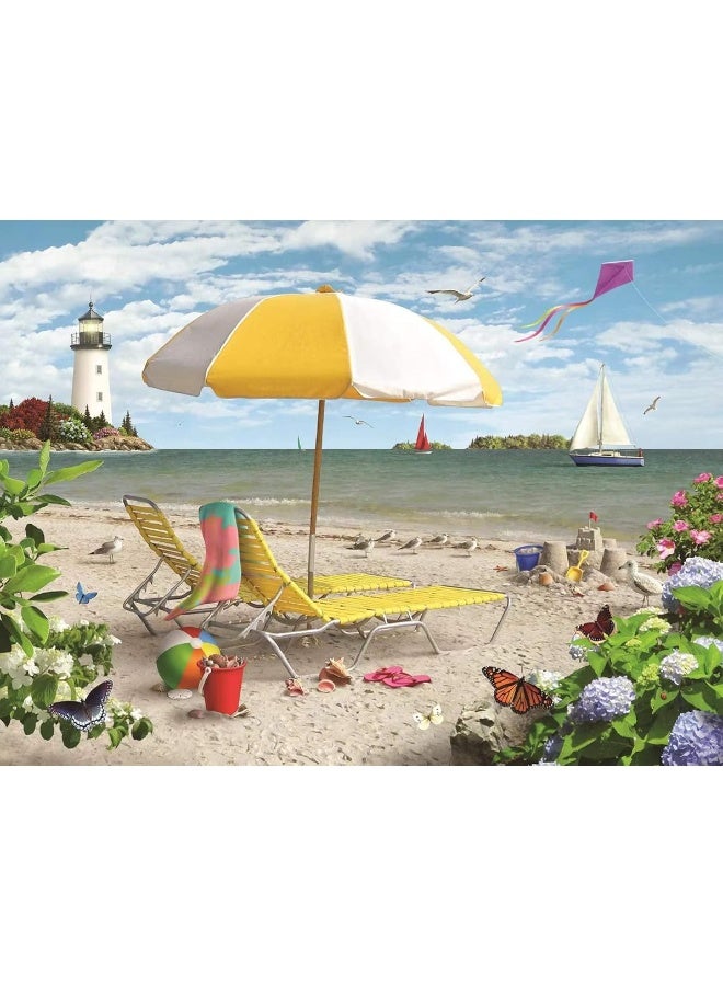 500 Pieces Puzzle for Adults Educational Intellectual Jigsaw Puzzle Fun Game for Men Women KidsHoliday Beach