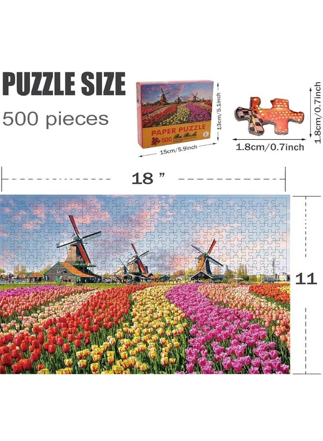 500 Pieces Puzzle for Adults Educational Intellectual Jigsaw Puzzle Fun Game for Men Women KidsHoliday Beach