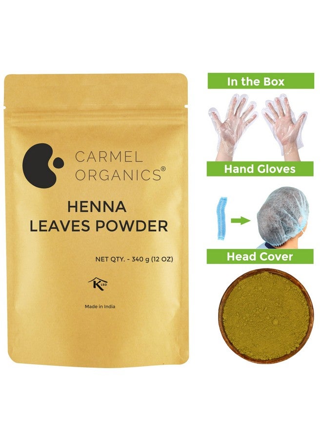 Henna Leaves Powder (340 Grams) For Hair Color| No Added Color & Preservatives | Marudhani Podi/Mardhani Podi/Mehandi | Lawsonia Inermis
