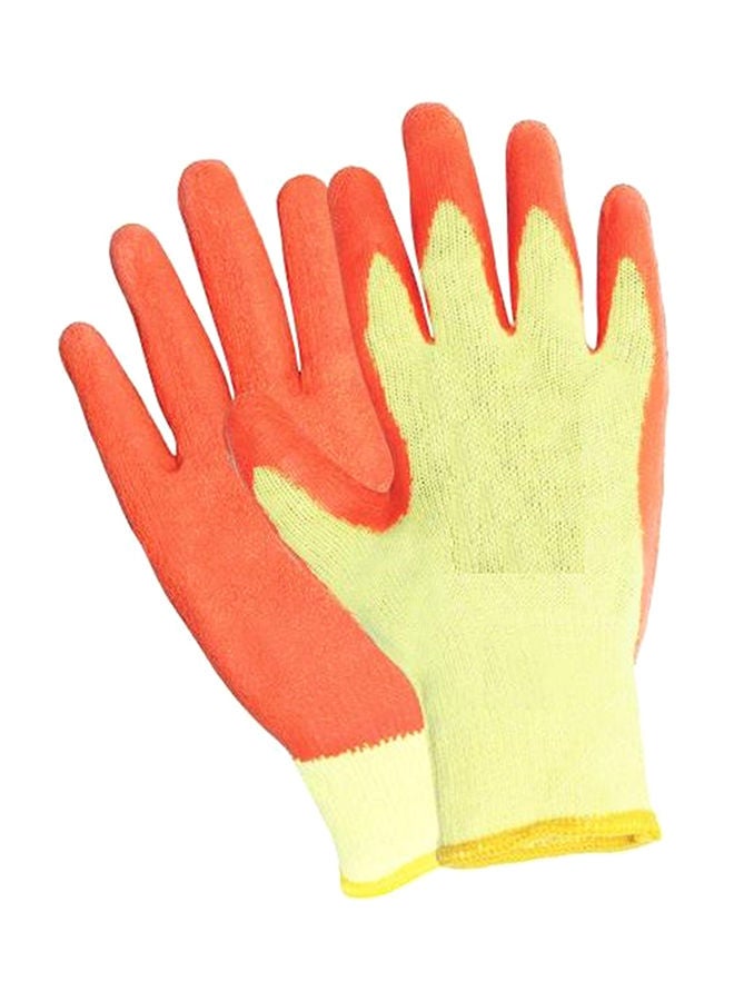 Classic Safety Gloves Orange/Yellow L