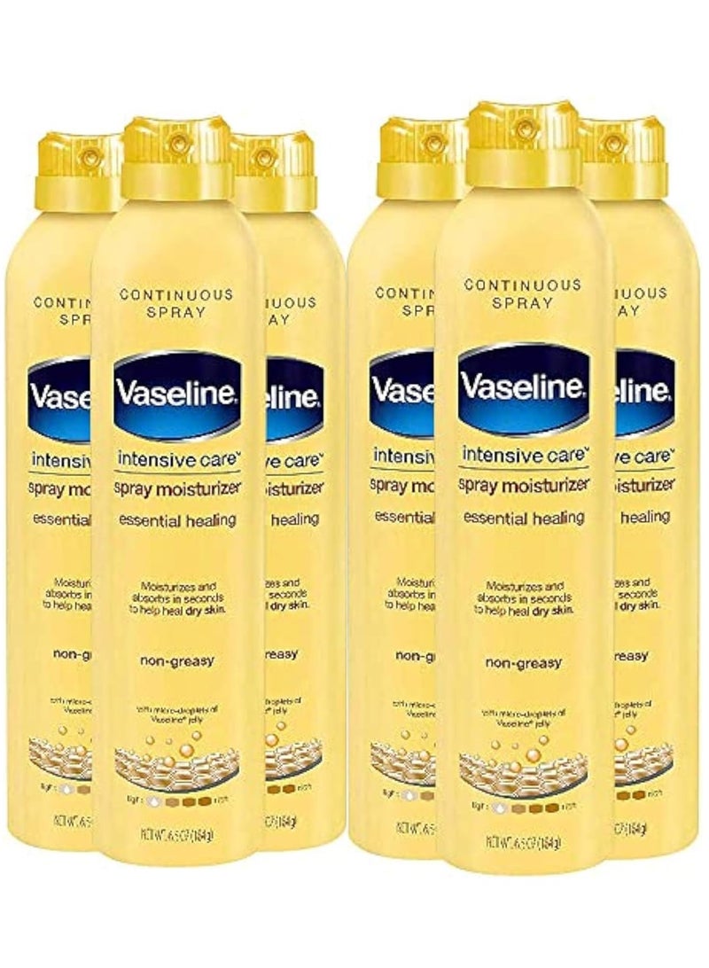 Intensive Care Body Moisturizer Essential Healing Spray 190ml (Pack of 6)