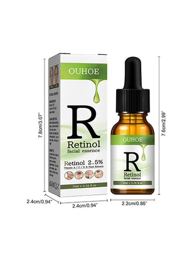 Retinol Facial Essence - Retinol 2.5% Professional Serum For Soft Glowing wrinkle Free Skin 10 ML