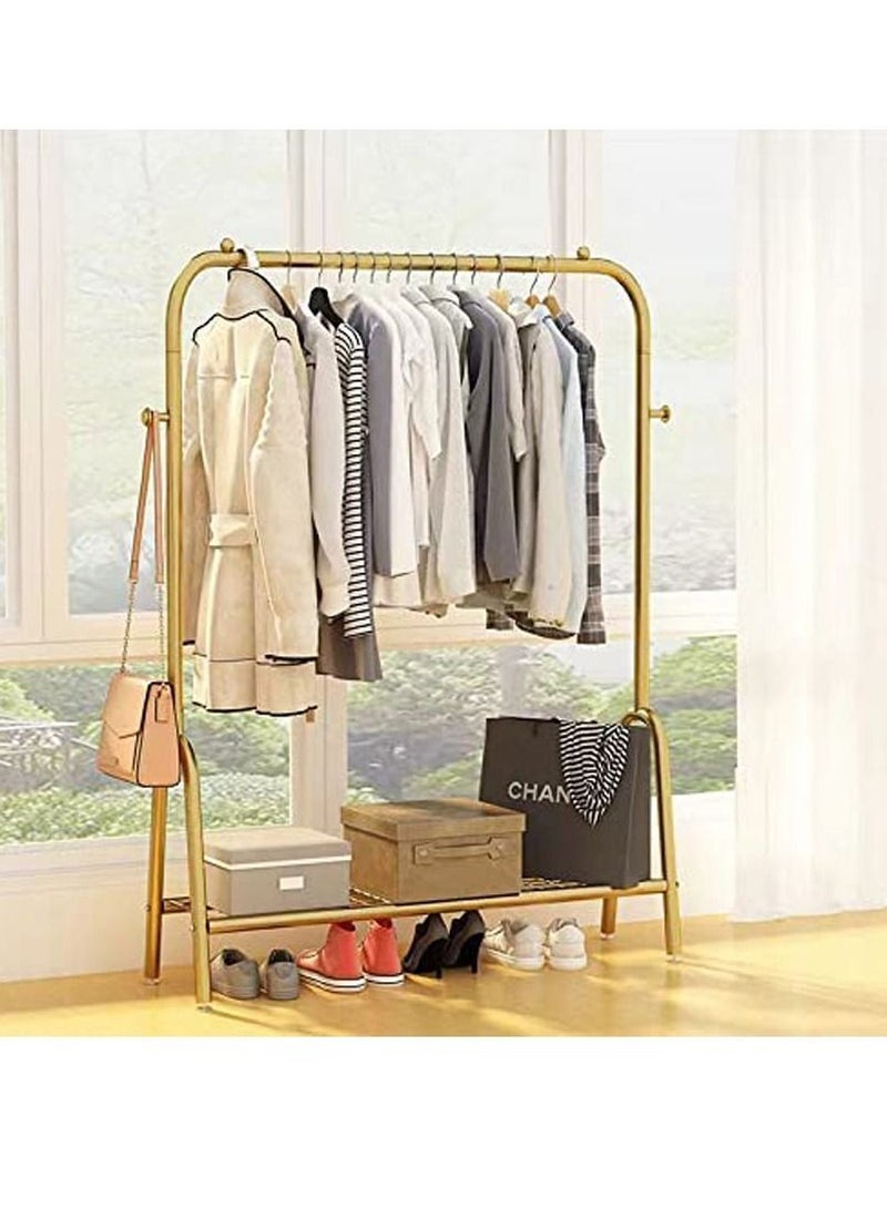 Modern Garment Rack Clothes Rack Retail Display Clothes Hanger Stand Freestanding Garment Rack Easy Assemble Clothing Rack