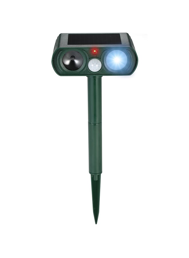 Solar Powered – Motion Activated Animal Repeller Green 14x37.5x9.3cm