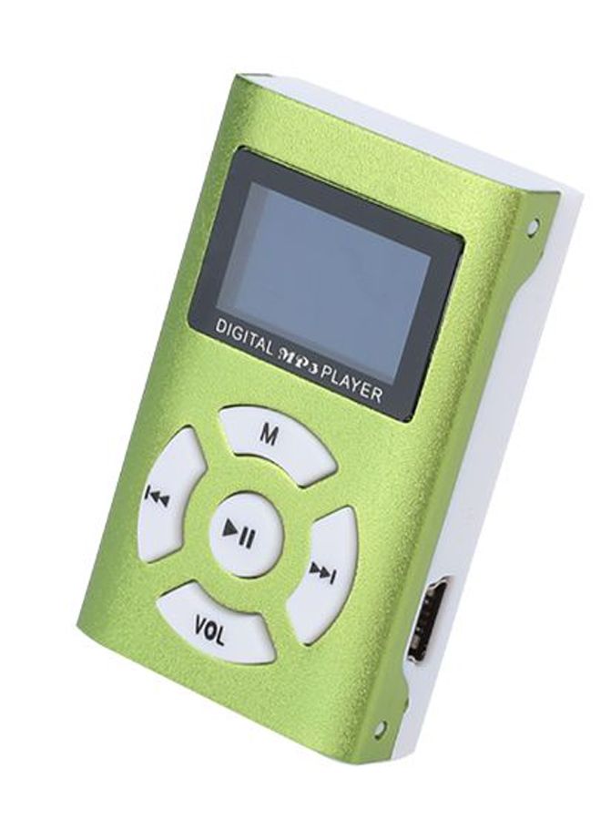Electronics Office Mini MP3 Player 419880_2 Green/White