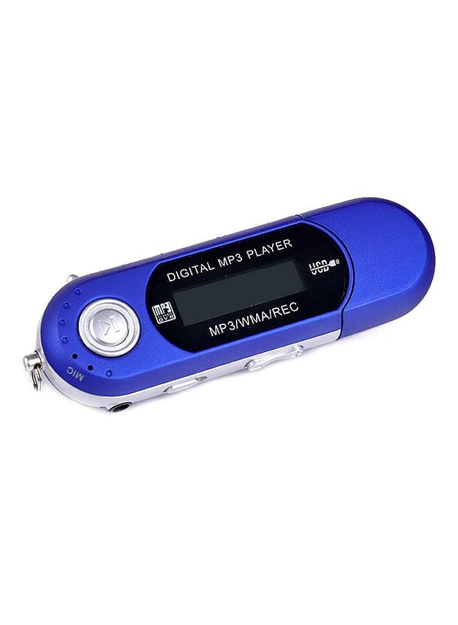 LCD Screen MP3 Music Player SV006491 Blue/White