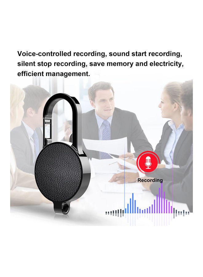 S25 Mini Voice Recorder V9258-8G_P Black