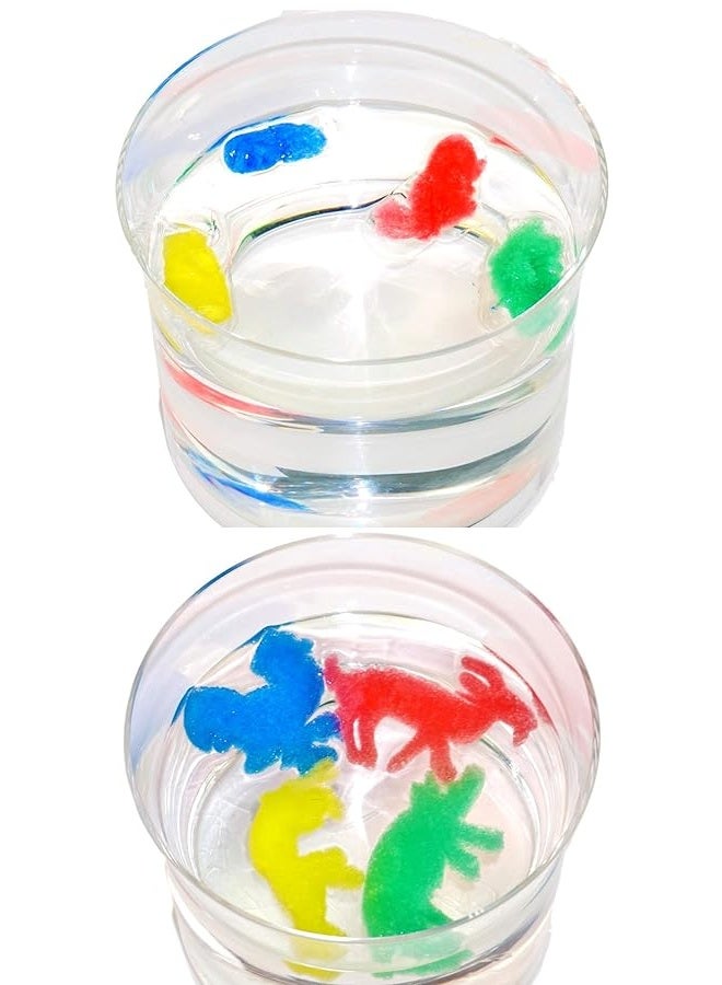 Ja-Ru Magic Grow Capsules, (3 Packs Assorted). Water Growing Animals Capsules. Great Party Favor Kids Toy. Bath Toys for Kids. Fidget Stem Toys. Plus 1 Sticker 305-3s
