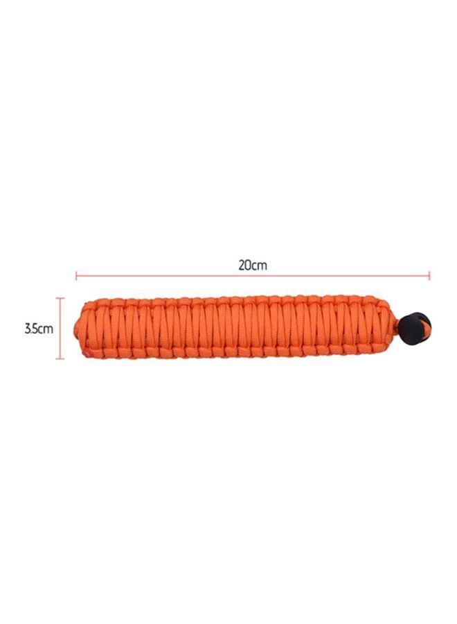 Adjustable Paracord Camera Wrist Strap 16inch Orange