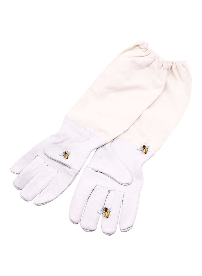 Anti-Smash Beekeeping Gloves White XL