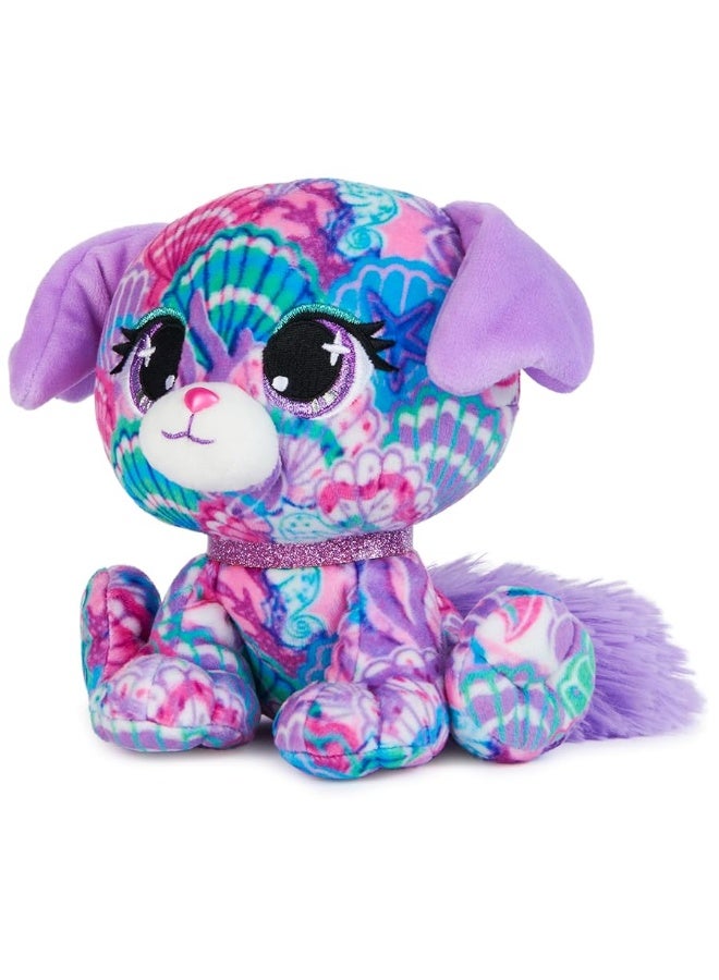 GUND P.Lushes Designer Fashion Pets Shelly Newport Premium Dog Stuffed Animal, Purple and Blue, 6â€