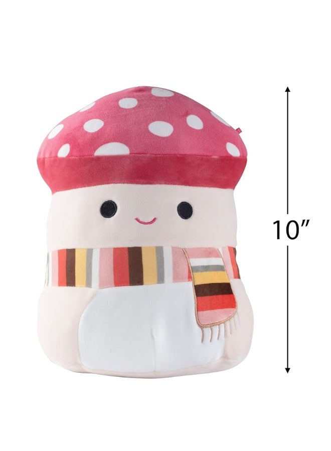 Squishmallows 10 Malcolm The Mushroom Plush  Official Kellytoy Collectible Soft  Squishy Mushroom Stuffed Animal Toy  Gift for Kids Girls  Boys