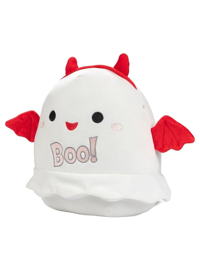 Squishmallows 10-Inch Melfy The Devil Ghost - Official Jazwares Plush - Collectible Soft & Squishy Stuffed Animal Toy - Gift for Kids, Girls, Boys