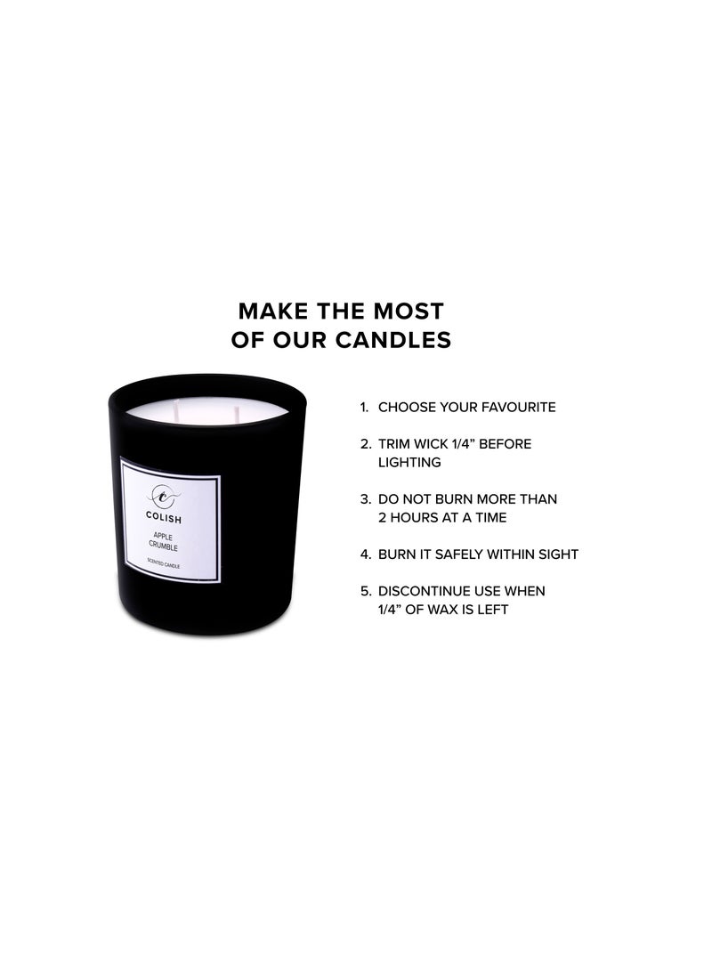 Apple Crumble Scented Candle 230 gram